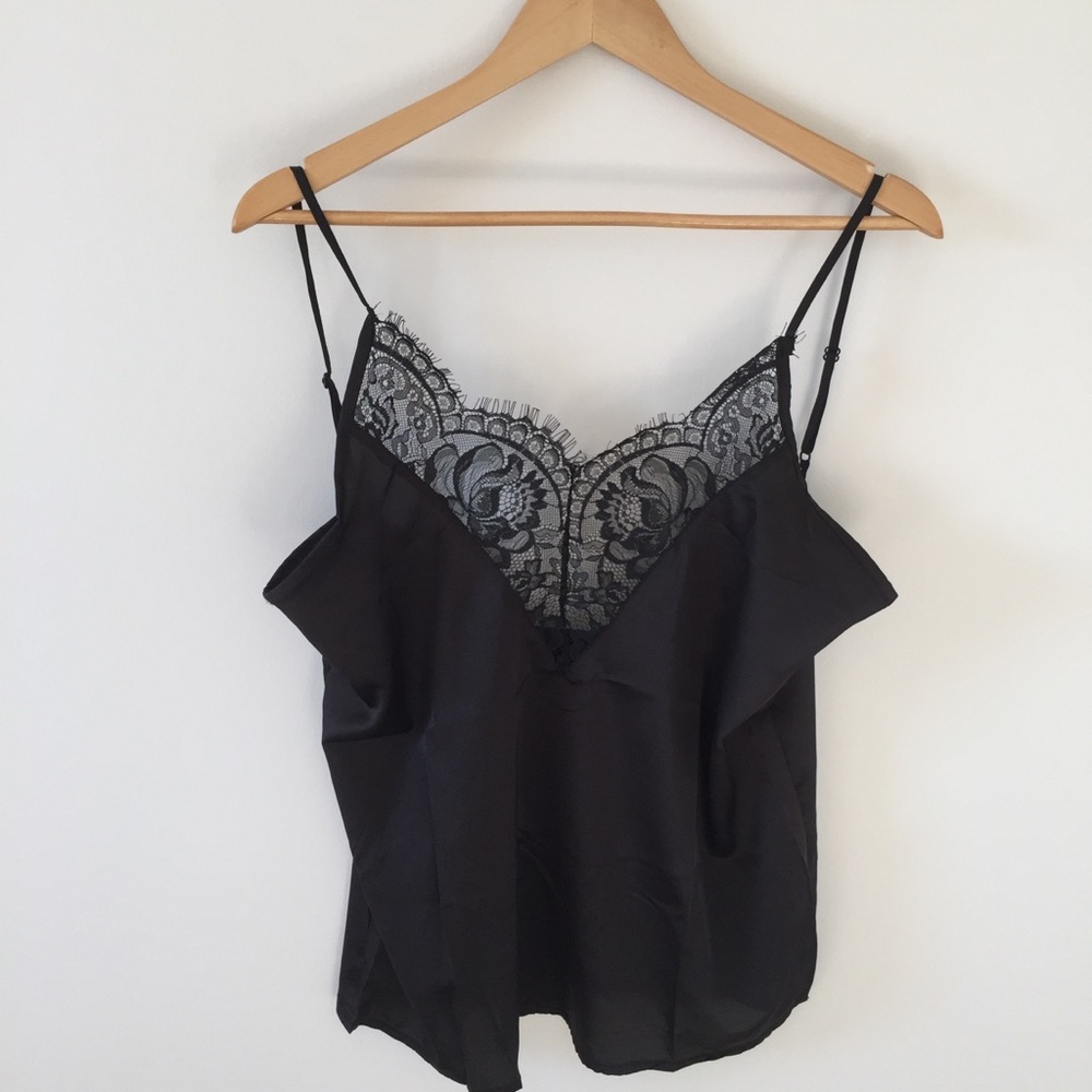 Inset Lace Cami - Picture 3 of 7